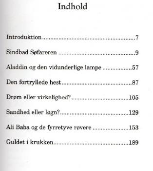 Children´s book - Fairy tales - 1001 Nats Eventyr - Dansk